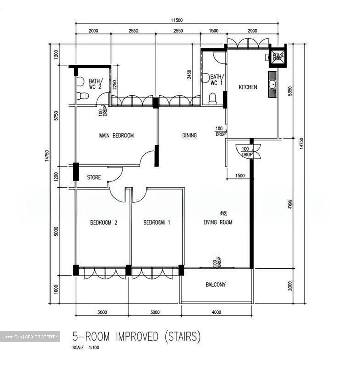 Blk 117 Hwi Yoh Ville (Serangoon), HDB 5 Rooms #623067631